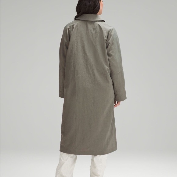 NWT Lululemon Lightweight Collared A-Line Coat - Picture 3 of 6